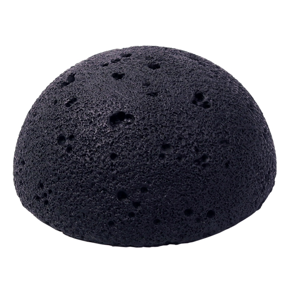 ฝาถ้วยอุกกาบาตกลมสีดำ 6 นิ้ว