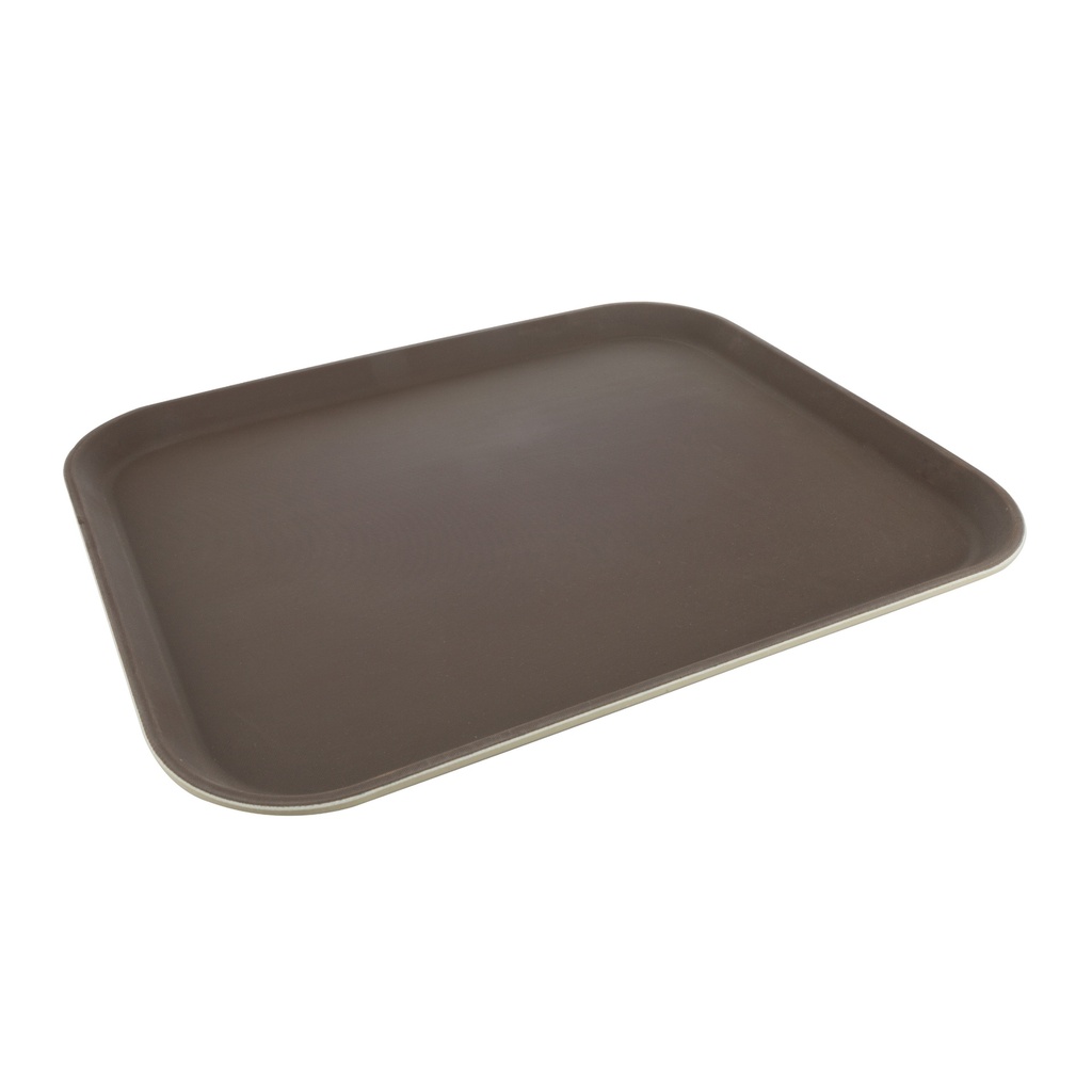 Rectangle Non-Slip Fiberglass Tray 14"x18" 