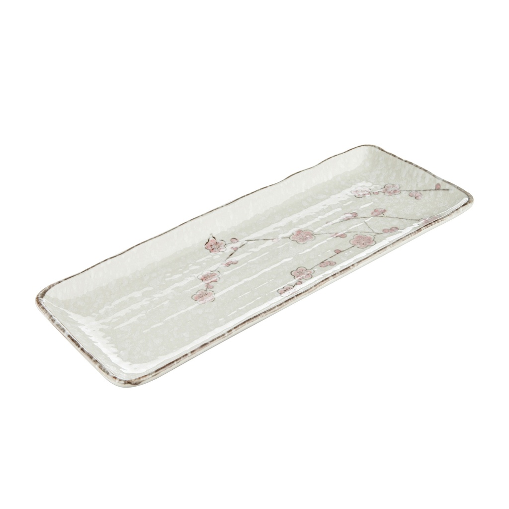 Long Plate 12.25" (Snow)