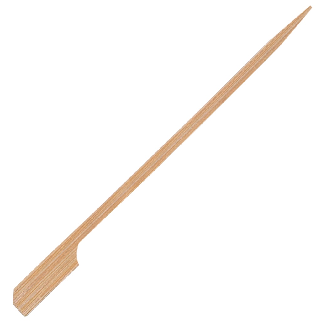 Flag Shaped Bamboo Skewers 15 cm (100 Pcs)