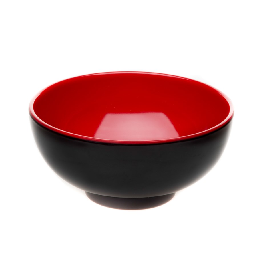 Shabu Bowl 4.5” (Black-Red)