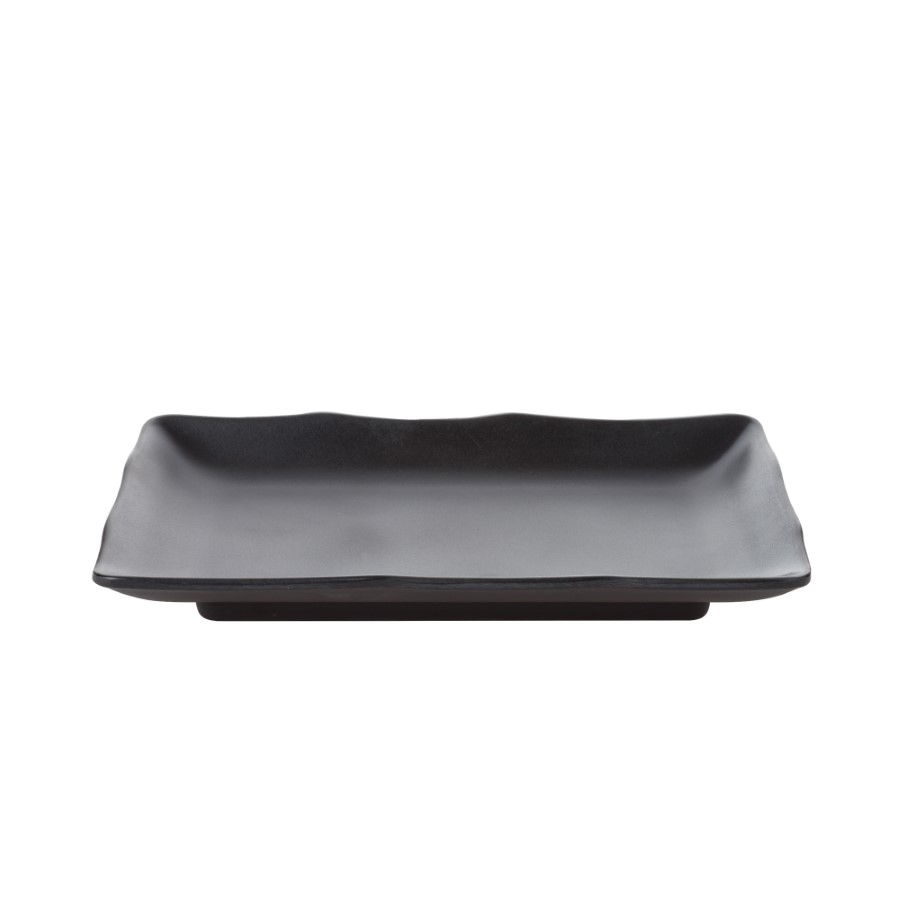 Agemono Rectangle Plate 8" (Zen Black)