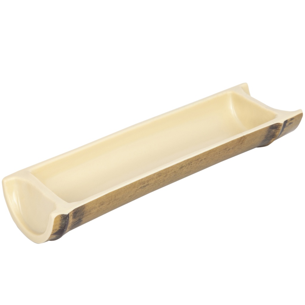 ปล้องไม้ไผ่แห้งเมลามีน 11 นิ้ว