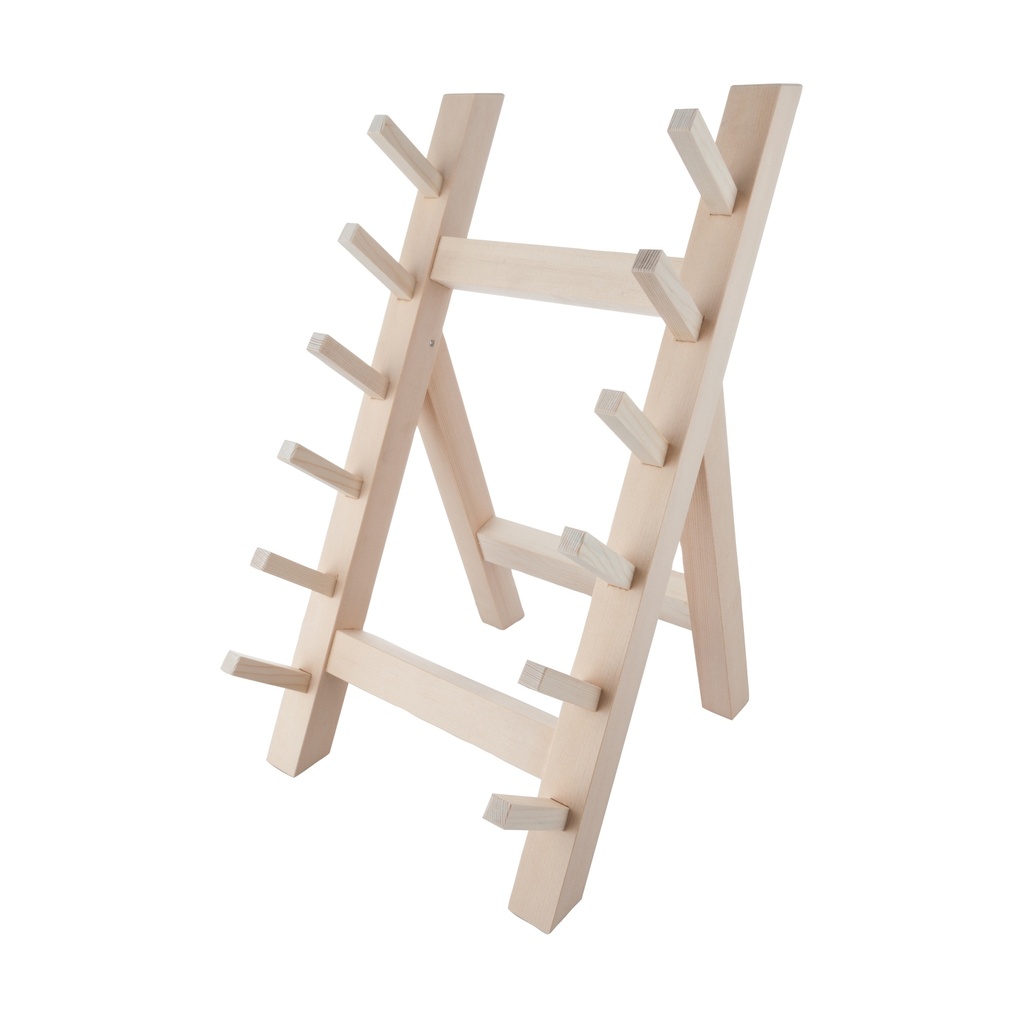 Wooden Knife Stand for 6 Pieces