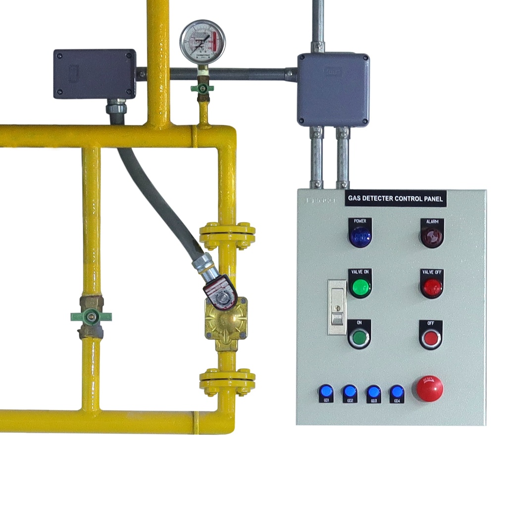 Bypass solenoid shut off valve+Electrical installation (20 m)