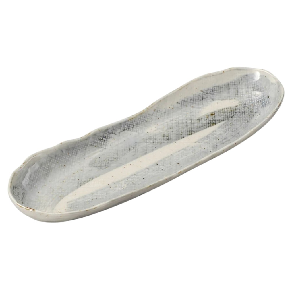 Oval Plate 12.75" (Funegata)