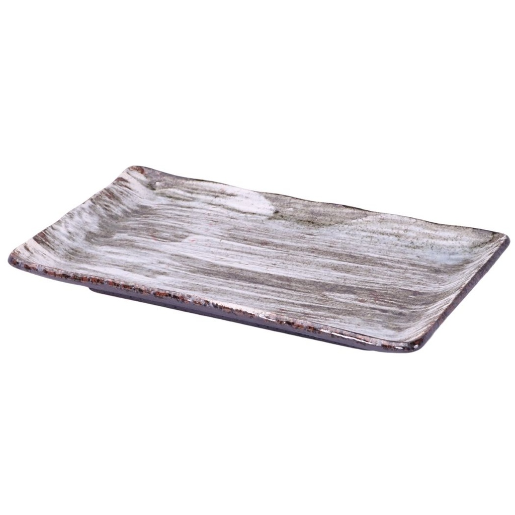 Silver Color Plate 8"