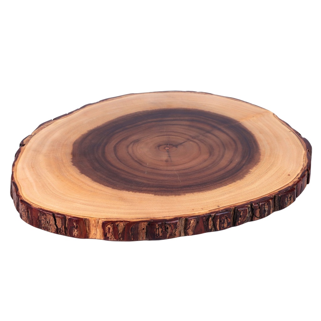 แผ่นไม้ติดเปลือก 13 นิ้ว