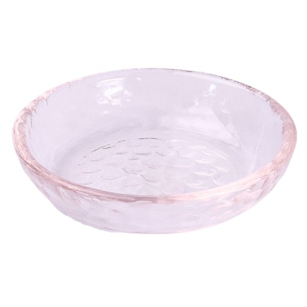 Glass Sauce Dish 9 cm (Pink)