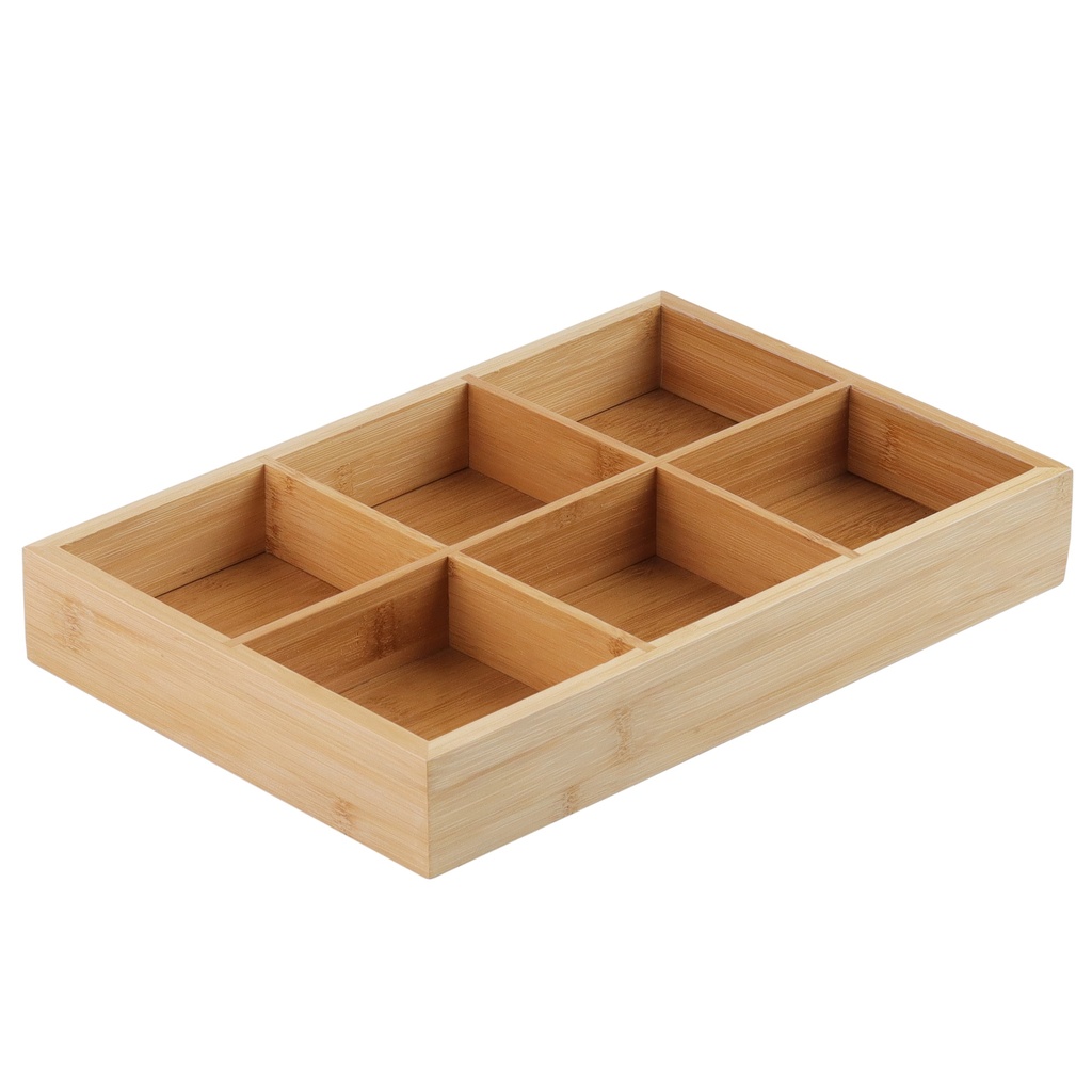 กล่องเบนโตะไม้ 6 หลุม