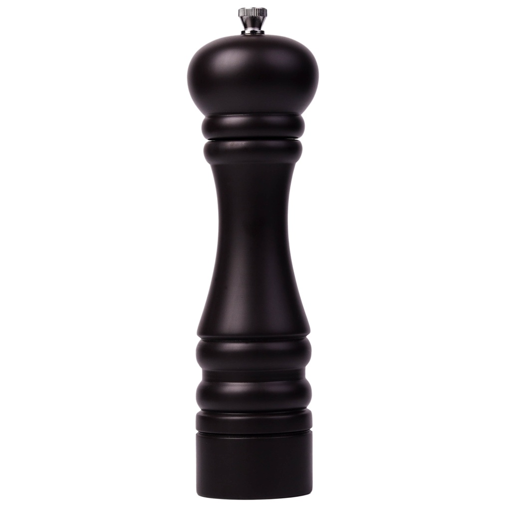 Pepper mill dark beech wood grinder 25 cm