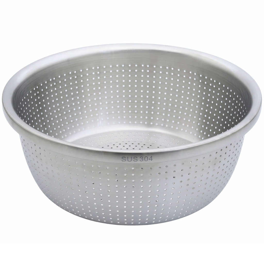 Perforated Stainless Steel Basin 34 cm (18-8)