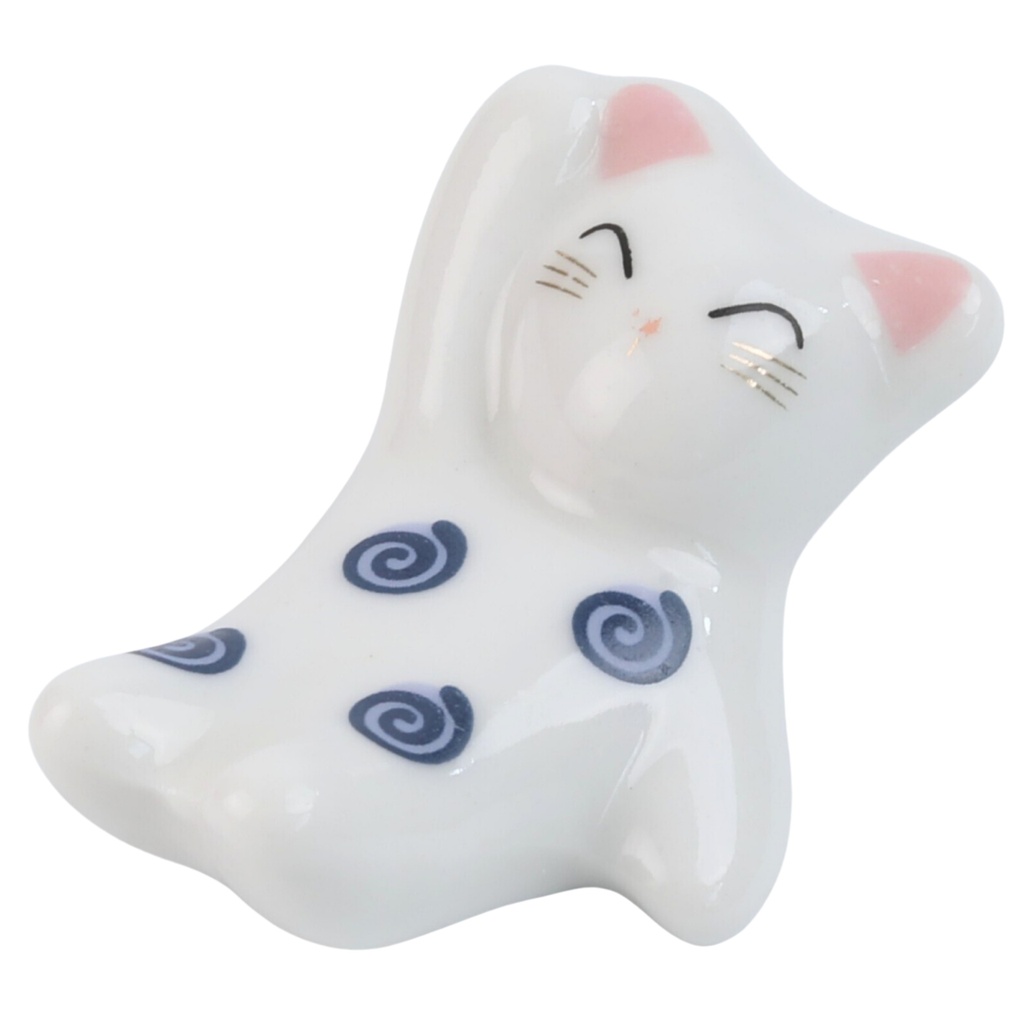 ที่วางตะเกียบแมวนอนกางพุง