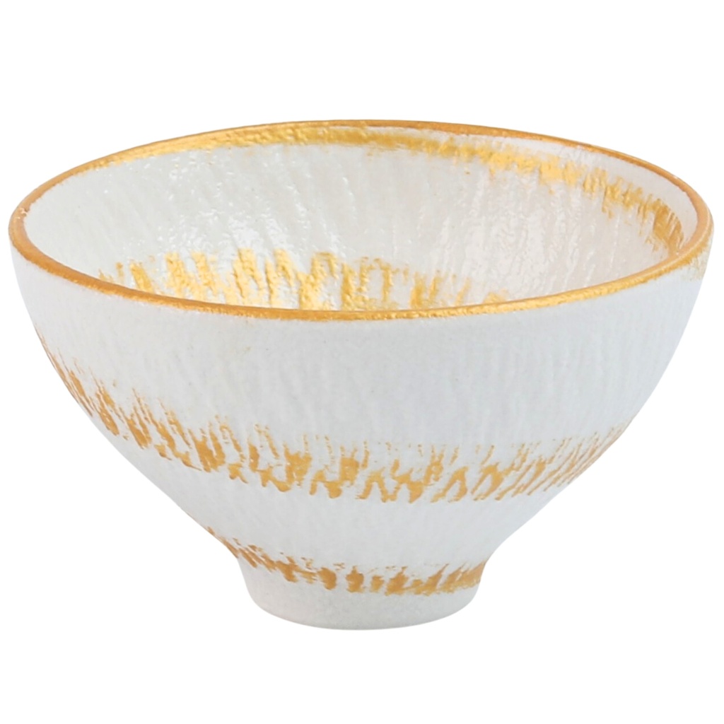 ถ้วยกลมอาเมะสีทอง 3.25 นิ้ว