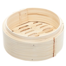 [BSB0008] Bamboo Steamer Thicken Base 6"