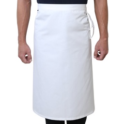 [CLH0009] White Long Apron