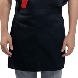 [CLH0031] Black Short Apron