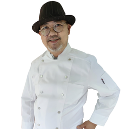 [CLH0050] White Chef Coat Size L