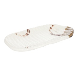 [CRM0147] จานรูปถั่วเคโระ 11.5 นิ้ว