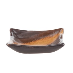 [CRM0376] Volcano Square Sauce Dish