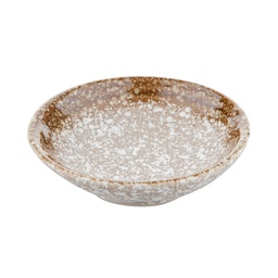 [CRM0458] Round Sauce Dish 3.5" (Snow-Desert)