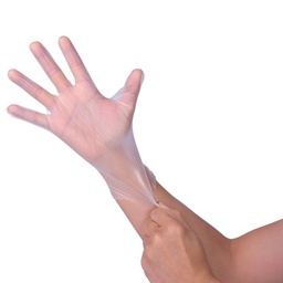 [DIS0051] ถุงมือ TPE size L (100 คู่) (สีใสขุ่น)