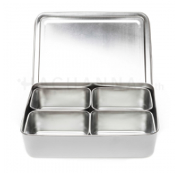 [KST0083] 調味料入バット４ヶ入 (田型)