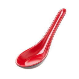[MLM0006] Rice Spoon (Black-Red)