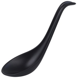 [MLM0095] Soup Spoon 16.3x5.2 cm (Zen Black)