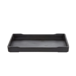 [MLM0108] ถาดสุกี้ดำ Zen series 8.75 นิ้ว