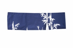 [RDC0009] Bamboo Blue Curtain 850 x 250 mm.