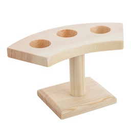 [WOD0019] Wooden Hand Roll Stand 3 Holes
