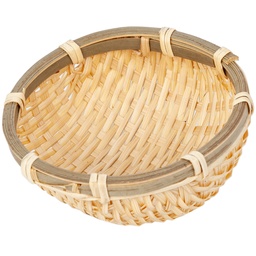 [WOD0074] Bamboo Colander 10x5 cm