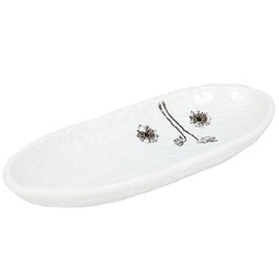 [CRM0592] จานวงรีฮอกไกโด 13 นิ้ว