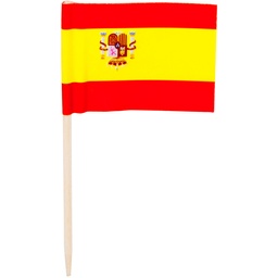 [FLG0009] Spain Flag Toothpicks (100 Pcs)