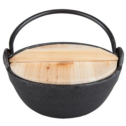 [IRN0009] Cast Iron Nabe 18 cm