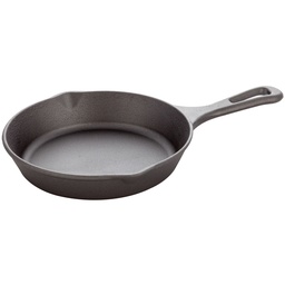 [IRN0026] Cast Iron Round Skillet 20 cm