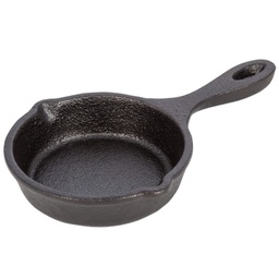 [IRN0029] Seasoned Cast Iron Skillet 3.5"