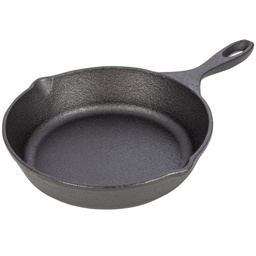 [IRN0032] Seasoned Cast Iron Skillet 8"