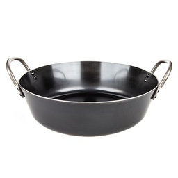 [KJP0458] Iron Tempura Pot 36 cm (Thickness 3.2 mm)