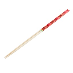 [KJP0462] Red Bamboo Saibashi Chopsticks 36 cm