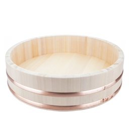 [KJP0523] Wooden Rice Mixing Tub (Hangiri) 51 cm