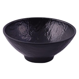 [MLM0207] ชามลายหินสีดำ 5 นิ้ว [S]