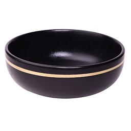 [CRM0679] Sashimi Bowl 5.5" (Gold Rim)