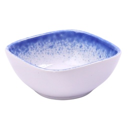 [CRM0776] ชามจตุรัสสีฟ้าอ่อน 4 นิ้ว