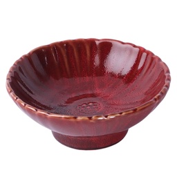 [CRM0790] Pedestal Dish 5" ((Black Rose)