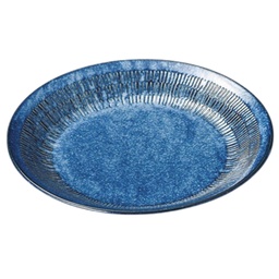 [CRJ0162] Navy Tochiri Plate 9"