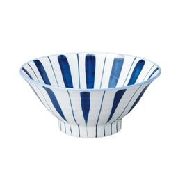 [CRJ0223] Hand-drawn Togusa Soba Bowl 6.5"