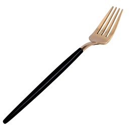 [KFS0070] ส้อมหลักสีดำทอง 185 มม.