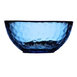 [GLS0109] Tsukemono Glass Bowl 9 cm (Blue)